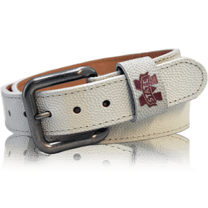 Mississippi State Game Day Belt – Ash White Mississippi State Game Day Belt – Ash White
